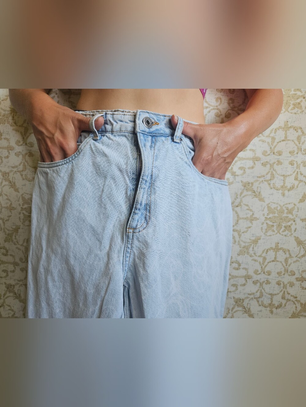 Cotton On Light Blue Boyfriend Jeans
